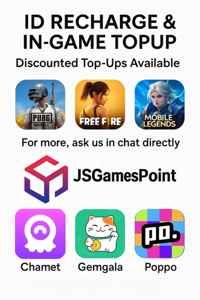games and apps topup jsgamespoint