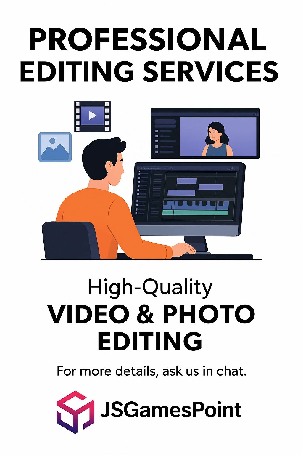 professional photo and video editing by jsgamespoint